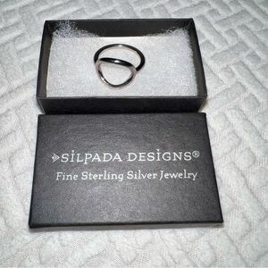Silpada Karma Ring Size 8